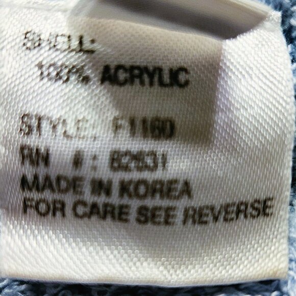 Newport News Pastel Blue Unique Zipper Design Top - M - Picture 6 of 8